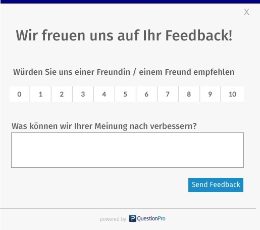 Umieszczanie wyniku Net Promoter Score w wiadomości e-mail