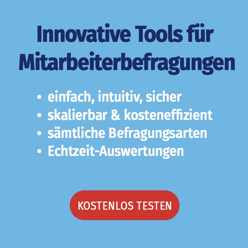 Mitarbeiterbefragung Software kostenlos testen