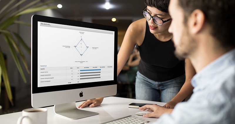 Netzdiagramm und Radardiagramm erstellen Online Umfragen