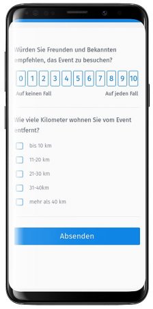 mobile Eventbefragung