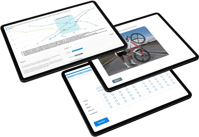 Software-Plattform für hybride, integrative quantitative und qualitative Marktforschung