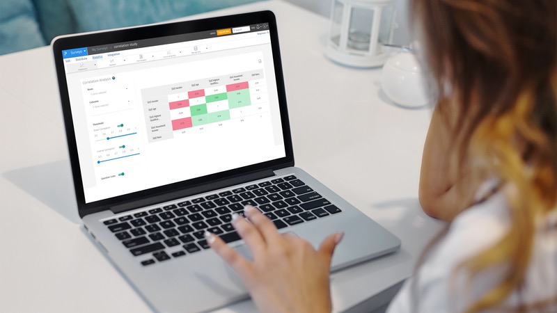 Create and carry out correlation analysis