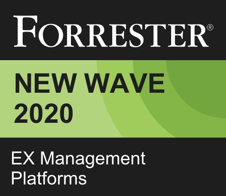 Plateforme de gestion de l'expérience des employés Forrester New Wave