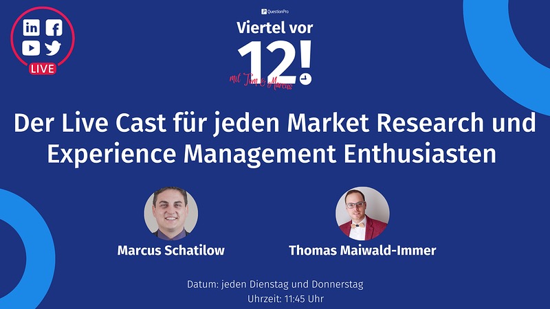 Live Cast Market Research CX du 12 au XNUMX trimestre