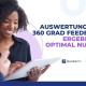 Auswertung von 360 Grad Feedback mit QuestionPro